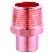 Conexão de tubulação de cobre, J9011 Adaptador masculino CXM, adaptador de m / f, UPC, NSF SABS, WRAS aprovado,
